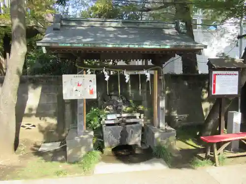 久富稲荷神社の手水