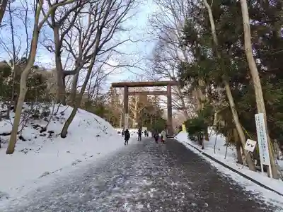 北海道神宮の鳥居
