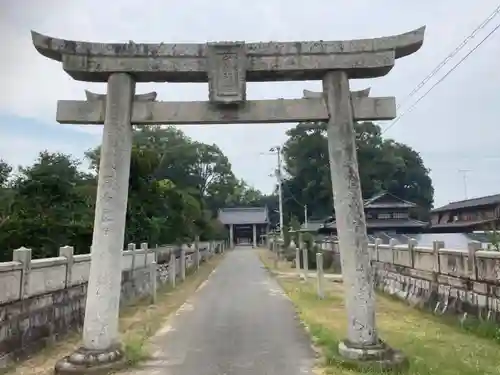 宮内神社の鳥居