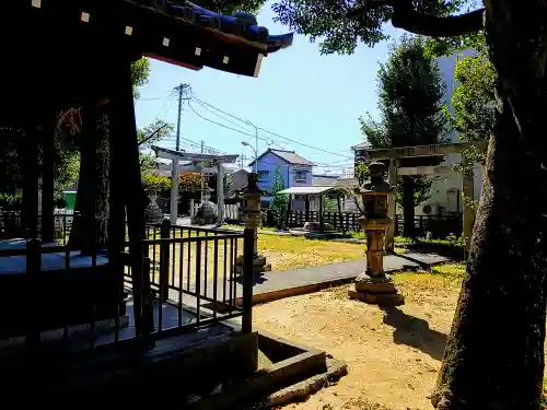 八幡社（新福寺八幡社）の鳥居