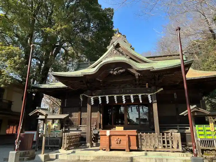 谷保天満宮の本殿・本堂