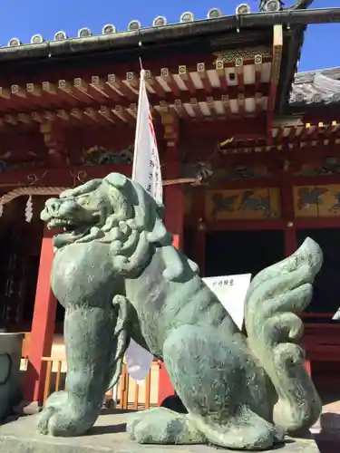 浅草神社の狛犬
