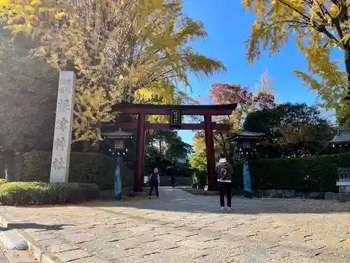 根津神社の鳥居