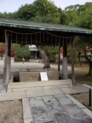 京都乃木神社の手水舎