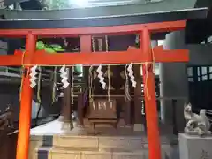 築土神社の鳥居