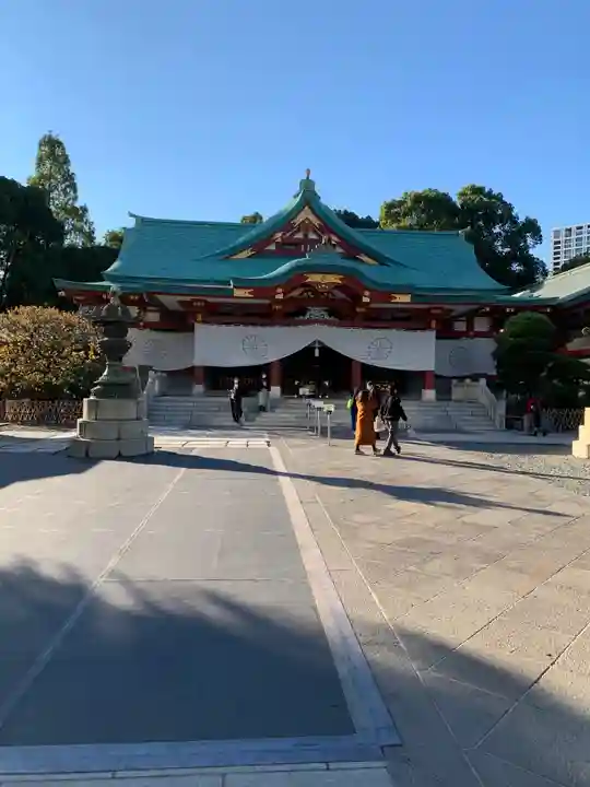 日枝神社の本殿・本堂
