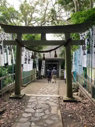 八大龍神社の鳥居