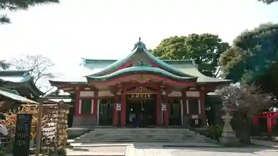 品川神社の本殿・本堂