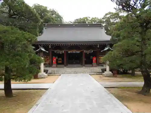 松陰神社の本殿・本堂