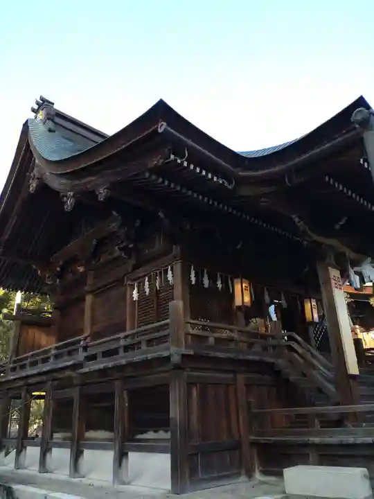 沙沙貴神社の本殿・本堂