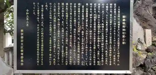 綾瀬稲荷神社の歴史