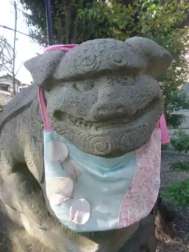 菊田神社の狛犬