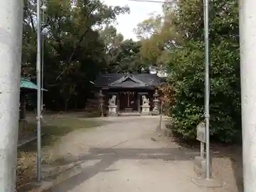 石上市神社の本殿・本堂
