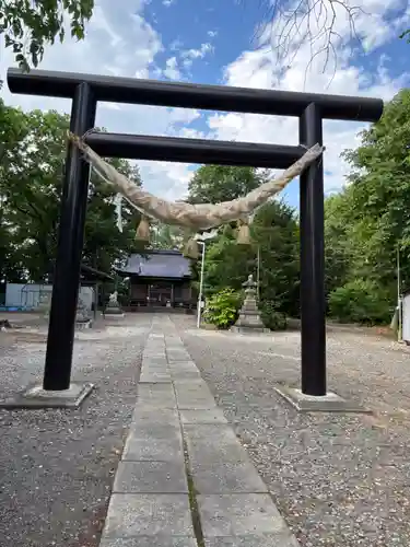愛國神社の鳥居