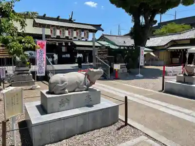 山田天満宮の狛犬