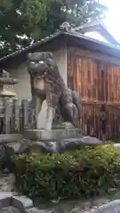 八幡神社の狛犬