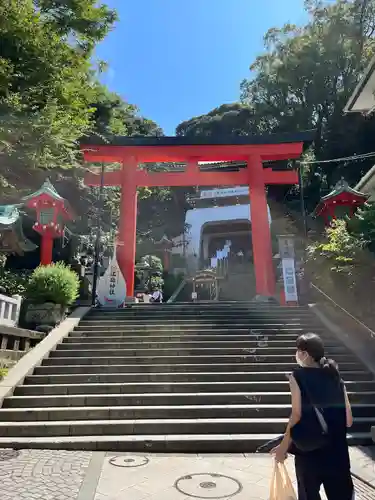 江島神社の鳥居