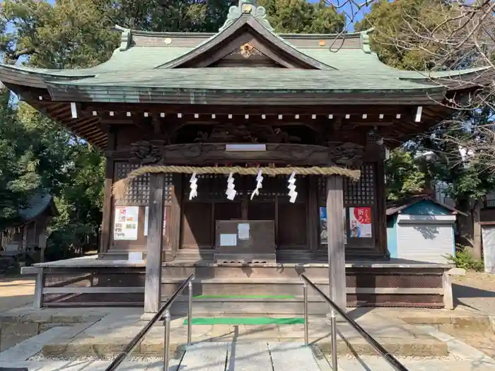 稲荷神社の本殿