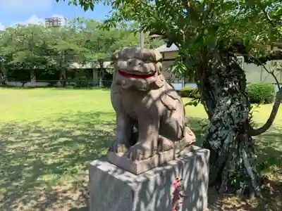天神社の狛犬