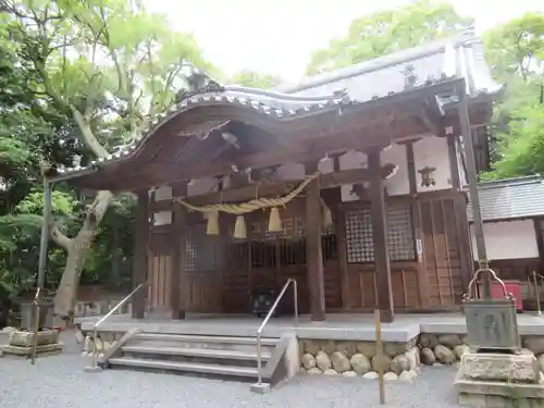 鵜森神社の本殿・本堂