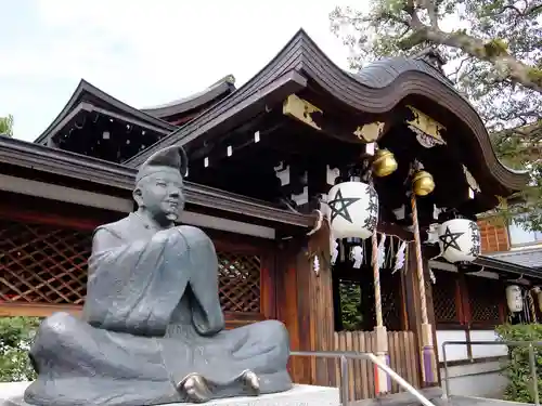 晴明神社の像