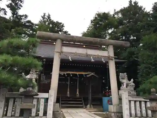 天祖神社の鳥居