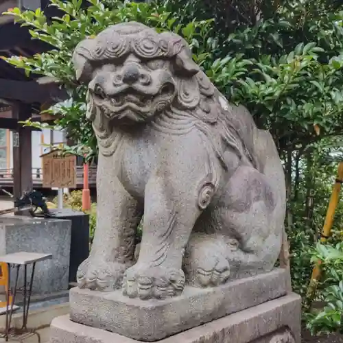 鷺宮八幡神社の狛犬