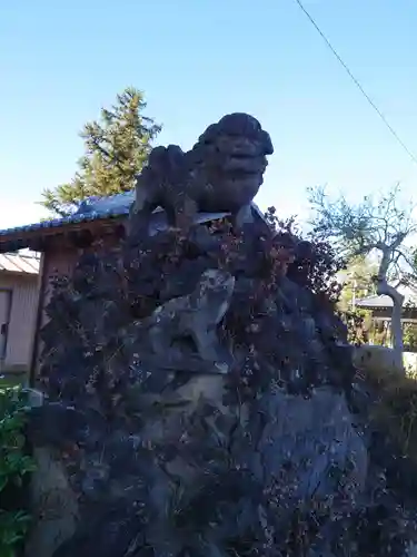 境香取神社の狛犬