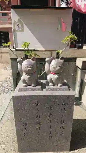 今戸神社の狛犬