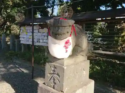 菊田神社の狛犬