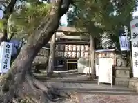 洲嵜神社の自然