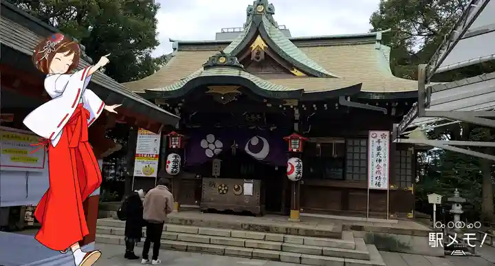 千葉神社の本殿・本堂