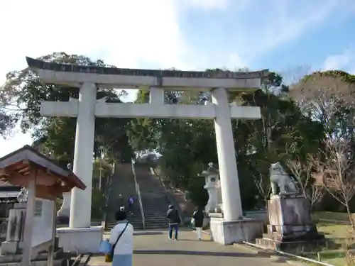 茨城縣護國神社の鳥居