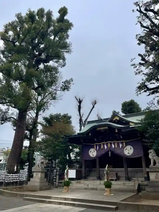 中目黒八幡神社の{uncategorized: "未分類", other: "その他", undefined: "問題あり", building: "その他建物", grave: "お墓", sacred_gate: "鳥居", guardian: "狛犬", statue: "像", buddha: "仏像", history: "歴史", nature: "自然", garden: "庭園", animal: "動物", pagoda: "塔", temizu: "手水舎", mountain_gate: "山門・神門", sanctuary: "本殿・本堂", subordinate: "末社・摂社", art: "芸術", scenery: "景色", jizo: "地蔵", ema: "絵馬", goshuin: "御朱印", omikuji: "おみくじ", items: "授与品その他", amulet: "お守り", goshuincho: "御朱印帳", eats: "食事", festival: "お祭り", votive_dance: "神楽", shichigosan: "七五三参", wedding: "結婚式", experience: "体験その他", initially: "初詣", around: "周辺", anti_infection: "感染症対策"}