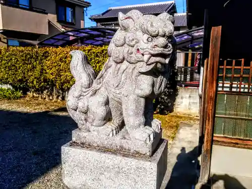 弘法神社の狛犬