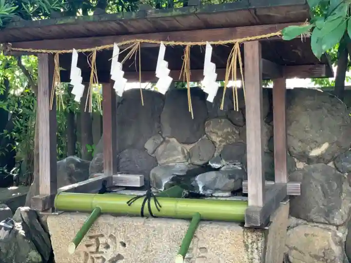 熊野神社の手水舎