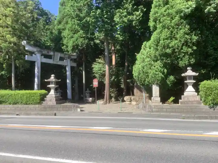 苗村神社の周辺
