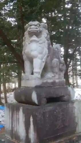 川上神社の狛犬