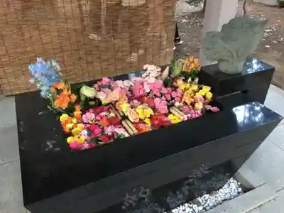 大谷地神社の手水舎