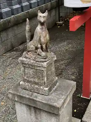 星川杉山神社の狛犬