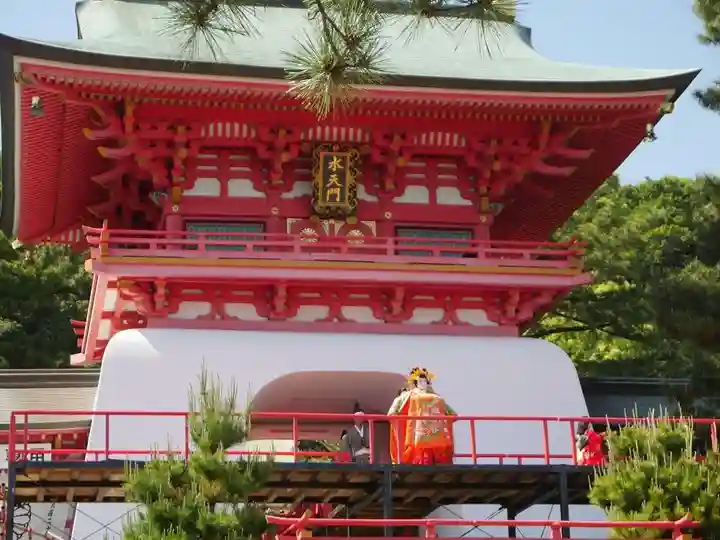 赤間神宮のお祭り