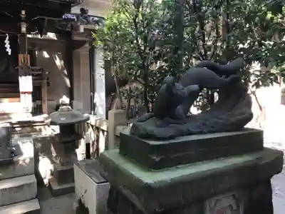 小野照崎神社の狛犬