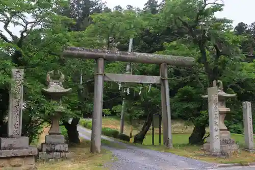 鹿島大神宮の鳥居