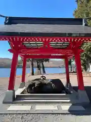 赤城神社の手水