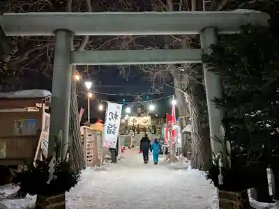 札幌諏訪神社の初詣