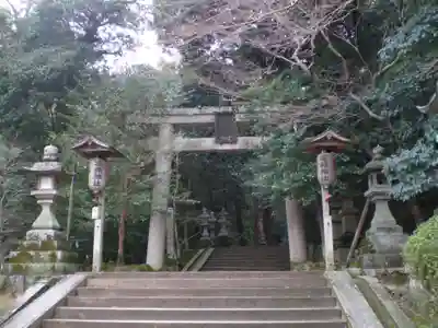 等彌神社の鳥居