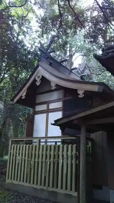 柏田神社の本殿