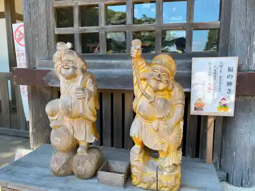 大洗磯前神社の像