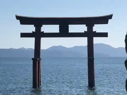 白鬚神社の鳥居