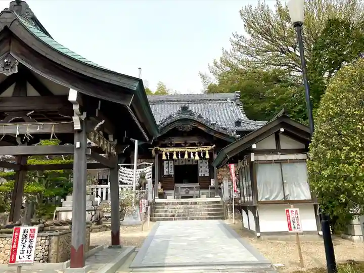 岡崎天満宮の本殿・本堂